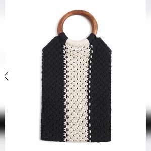NWT Laude The Label Gabby Macrame bag